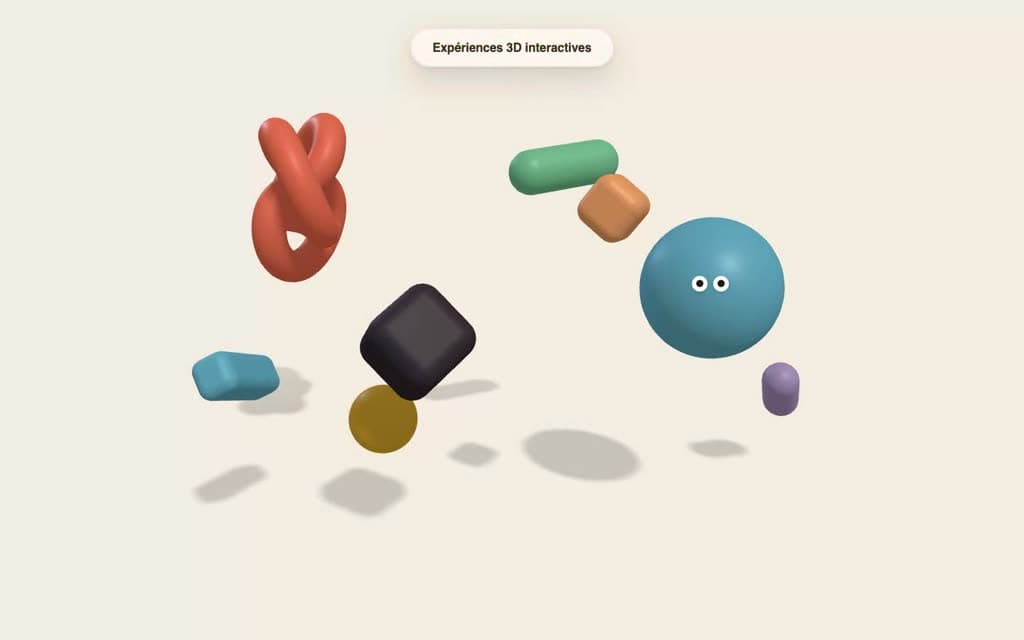 Vitrines 3D & e-commerce preview
